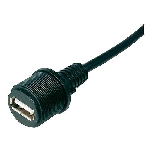 Assmann A-Kab-Usba-Fs-1M Usb A Yeil Konnektr, Ak Ulu Kablo, 1 Metre