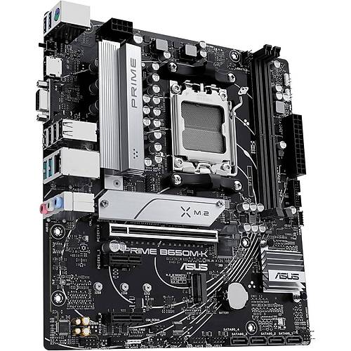 Asus Prme B650M-K Ddr5 6400+(Oc) Hdm Vga M.2 Am5