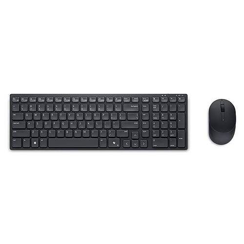 Dell Pro KM555 Kompakt Sessiz Kablosuz Set Siyah