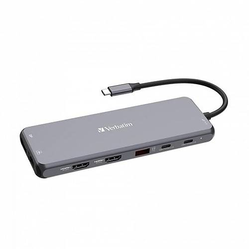 VERBATIM CMH-13 USB-C Pro �ok Ba�lant� Noktal� Dock