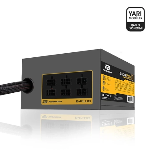 Powerboost 750W 80+ Bronze Bst-Atx750Beu Bro Power Suplly