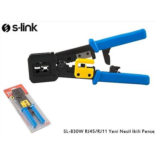S-LINK SL-830W RJ-45 -12-11 Yeni Nesil Skma Pensesi