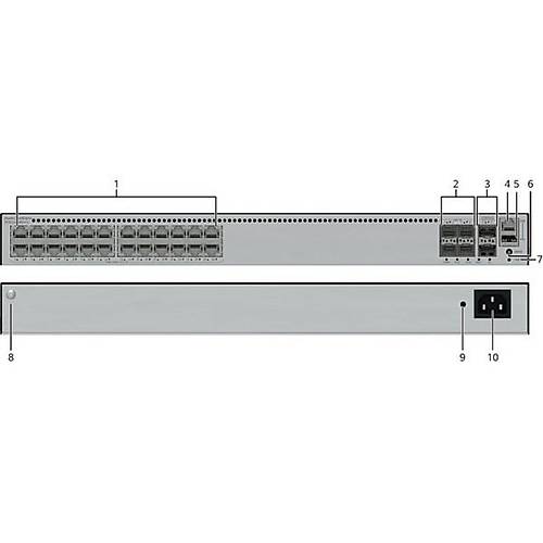 HUAWEI 24port S5735-L24PN4XE-AV2 4-SFP 10GbE 400W Y�NET�LEB�L�R POE SWITCH