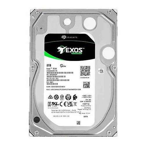 Seagate 8Tb Exos St8000Nm017B 256Mb 7200Rpm Sata-3 Enterprse Disk