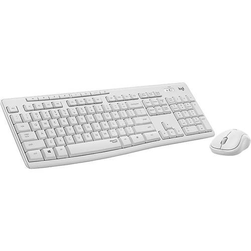 Logitech Mk295 Kablosuz Klavye   Mouse Seti Beyaz 920-010089