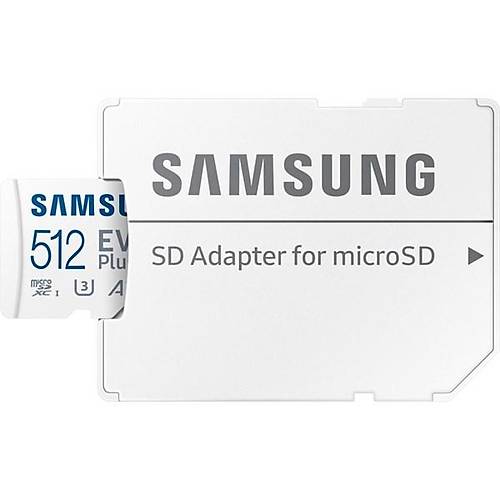 Samsung 512Gb Evoplus Mb-Mc512Sa-Tr M�cro-Sd Haf�za Kart�