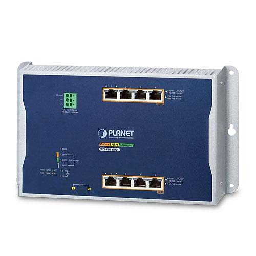 Planet Pl-Wgs-4215-8Hp2S  End�striyel Duvar Tip Poe Y�netilebilir Switch