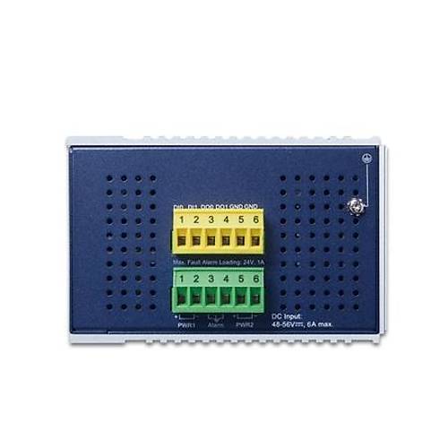 Planet Pl-Igs-5225-8P2T4S  Endstriyel Tip Ynetilebilir Gigabit Poe Switch (Industrial Managed Gigabit Poe Switch)