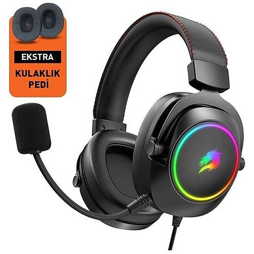Gamebooster H44 Rgb Usb7.1 Siyah Profesyonel Oyuncu Kulakl���