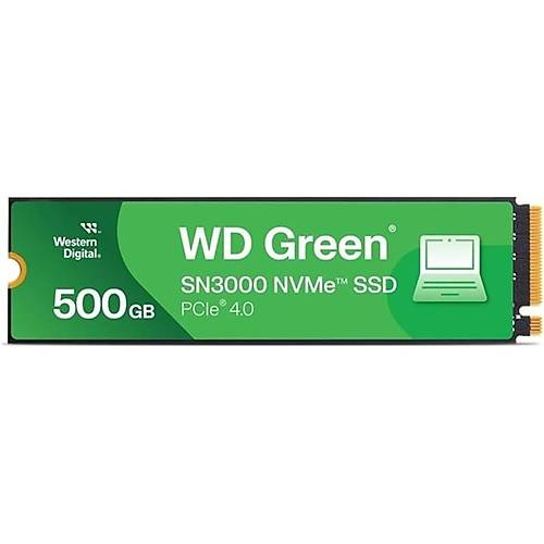 500 GB WD GREEN SWN3000 NVME 5000MB-S 4000MB-S WDS500G4G0E