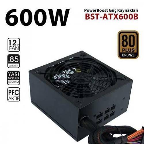 Powerboost 600W 80+ Bronze Br�o Bst-Atx600Beu Power Supply