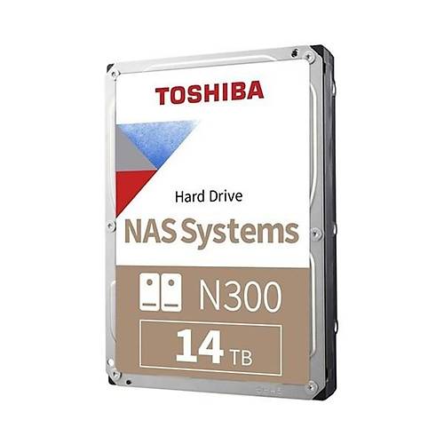 TOSHIBA 14TB N300 HDWG51EUZSVA 512MB 7200RPM SATA-3 NAS D�SK�