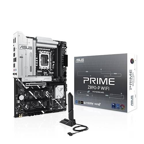 ASUS PRIME Z890-P WIFI DDR5 8666MT-S 1XHDMI 1XDP 1XUSB TYPE-C 4XM.2 ATX 1851P (INTEL ULTRA PROCESSORS SERIES 2)