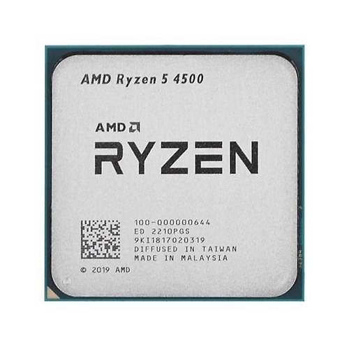 AMD RYZEN 5 4500 11MB 6�ekirdekli VGA YOK AM4 65w Kutusuz+Fans�z