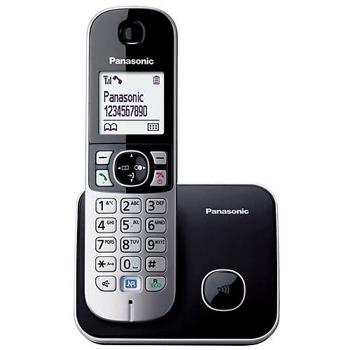 Panasonc Kx-Tg6811 Dect Telefon Siyah