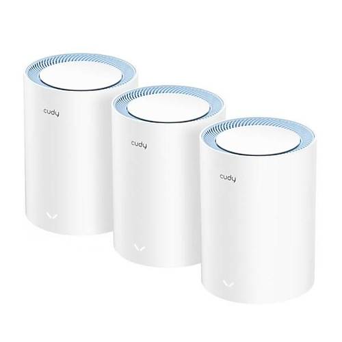 Cudy M1200 Ac1200 Dual Band Ev Ofis Tipi Mesh Router 3-L Paket