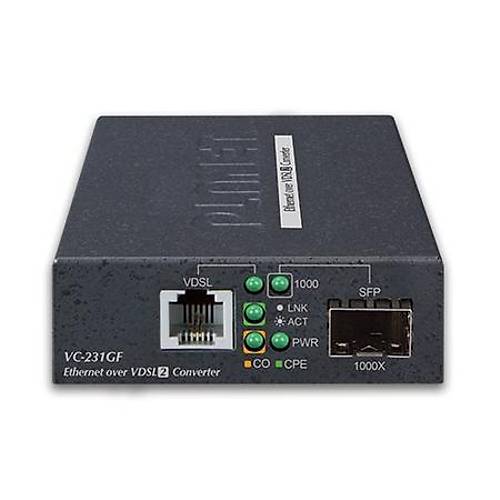 Planet Pl-Vc-231Gf  1-Port 1000Base-X Sfp + 1-Port Rj11 Vdsl2 Converter (30A Profile W/G.Vectoring)