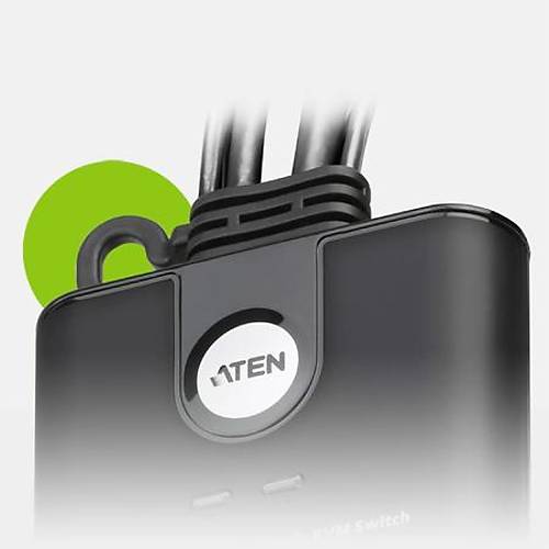 Aten Aten-Cs22Hf  2 Port Usb Fhd Hdm Kvmp (Keyboard/Video Monitor/Mouse)  Switch