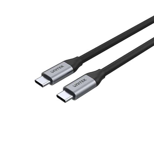 UNITEK USB-C 3.2 KABLO 1MT 10GBPS, 100W PD, 4K 60Hz (C14082ABK)