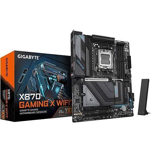 GIGABYTE X870 GAMING X WIFI-7 DDR5 HDMI DP PCIe 16X v5.0 AM5 ATX