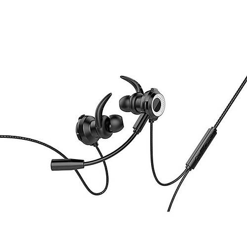 RAMPAGE RM-K21 SUPERB 3,5mm Gaming Siyah Kulak ��i Mikrofonlu Kulakl�k