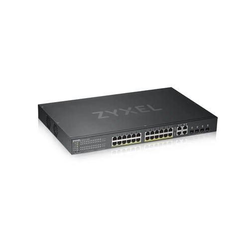 Zyxel Gs1920-24Hp V2 24P 100-1000 + 4Xdualsfp L2 Y�netilebilir Hybr�d Nebulaflex Poe Sw�tch 375 Watt