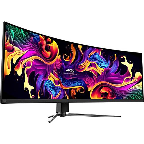 Ms� 49 Mpg 491Cqp Qd-Oled 5120 X 1440 (Dqhd) 32:9 Curve Qd-Oled 144Hz 0.03Ms Adapt�ve-Sync Gam�ng Mon�tor