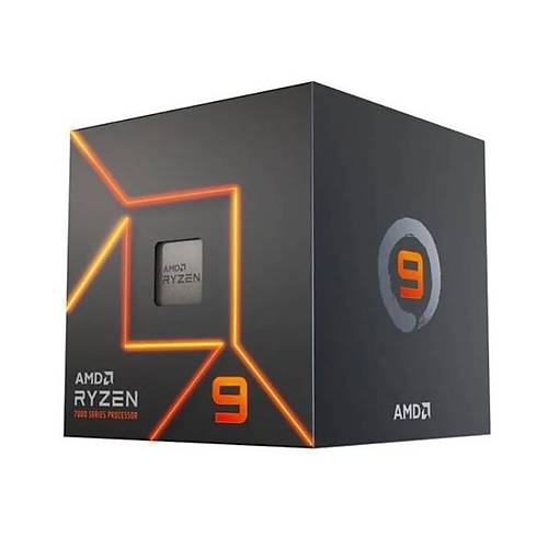 Amd Ryzen 9 7900 (12 ekirdek) 3.7Ghz - 5.40Ghz 64Mb Am5 lemci Box (Fan Dahil)