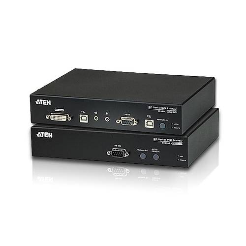 Aten Aten-Ce680 Dv� Fiber Optik Kvm (Keyboard/Video Monitor/Mouse) Mesafe Uzatma Cihaz�