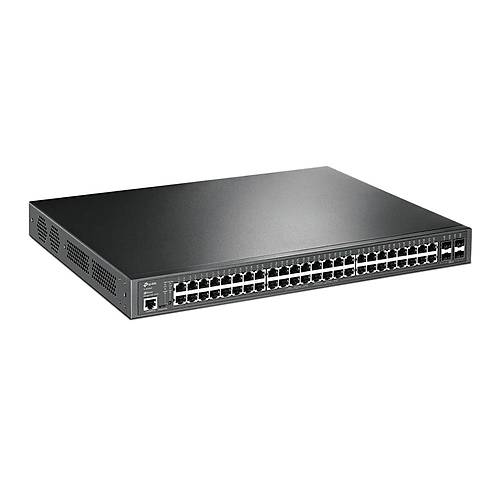 Tp-Lnk 48Port Full Poe Tl-Sg3452P Jetstream Ggbat 4X-Sfp  380W Ynetilebilir Poe Swtch