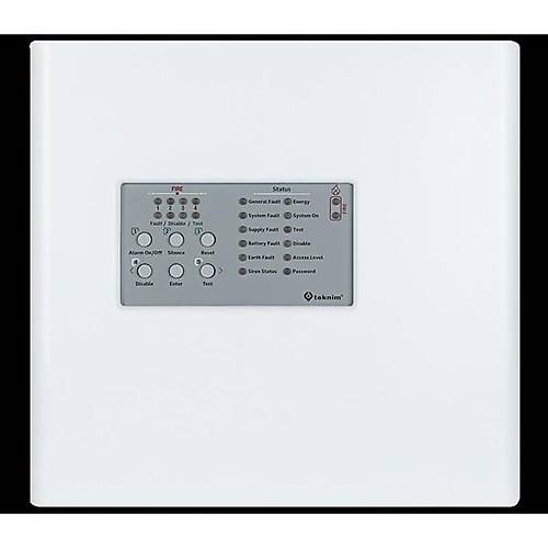 TEKNiM TFP-4404P Konvansiyonel 4 B�lgeli Yang�n Alarm Paneli Plastik Kasa