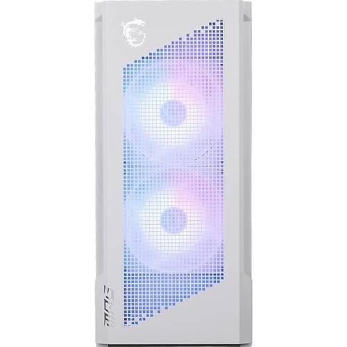 MSI MPG VELOX 300R BEYAZ TEMPERL� 2 X 120 MM ARGB 1X 120MM FAN GAM�NG B�LG�SAYAR KASASI