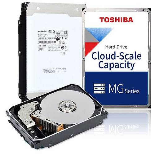 TOSHIBA MG09ACA12TE MG Series 3.5" 12TB 7200rpm 512MB SATA Enterprise 7-24 Harddisk