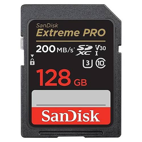 SANDISK 128GB EXTREME PRO SDSDXXD-128G-GN4IN V30 SDXC HAFIZA KARTI