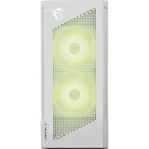 MSI MPG VELOX 300R BEYAZ TEMPERL� 2 X 120 MM ARGB 1X 120MM FAN GAM�NG B�LG�SAYAR KASASI