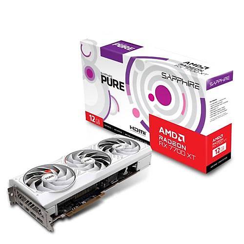Sapphre 12Gb Rx7700Xt Pure 11335-03-20G Gddr6 192Bt Pce 4.0