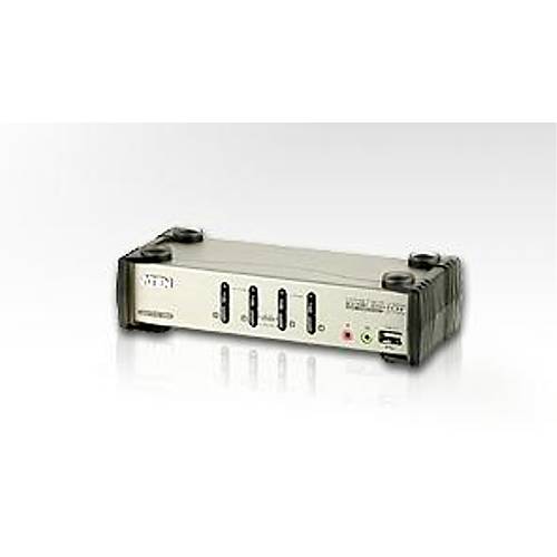 Aten Aten-Cs1734B 4 PortLu Usb Kvm (Keyboard/Video Monitor/Mouse) Switch