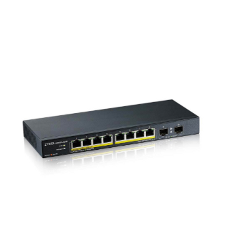 Zyxel Gs1100-10Hp 8 Port 10-100-1000 Mbps 2 Sfp Port Ynetilemez Poe Swtch