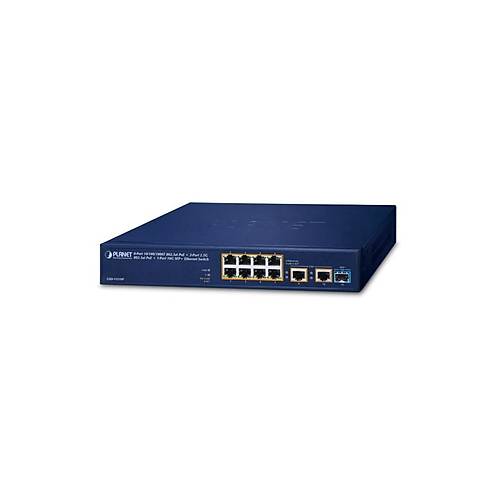 Planet Pl-Gsd-1121Xp 8-Port 10/100/1000T 802.3At Poe + 2-Port 2.5G 802.3At Poe + 1-Port 10G Sfp+ Ethernet Switch