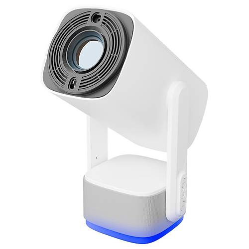 Everest PJ08 5200 MAH Otomatik Odaklama 5200 Lmen Android 11 Ekran Yanstmal Rainbow HD 720P HD 4K Destekli Projeksiyo