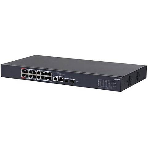 DAHUA 16port 135w FULL PoE CS4218-16ET-135 GIGABIT Y�netilebilir Switch