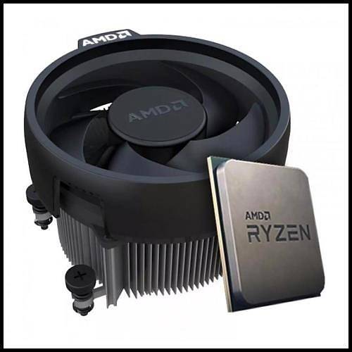 AMD RYZEN 5 5500GT 19MB 6�ekirdekli O-B UHD AM4 65w Kutusuz+Fanl�