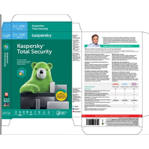 Kaspersky Total Security 1 Kullanc 1 Yl