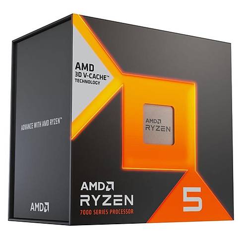 AMD RYZEN 5 7500X3D 4.5GHZ 102MB 65W AM5 FANSIZ