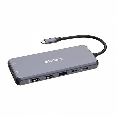 VERBATIM 14port CMH-14 USB-C Pro �ok Ba�lant� Noktal� Dock