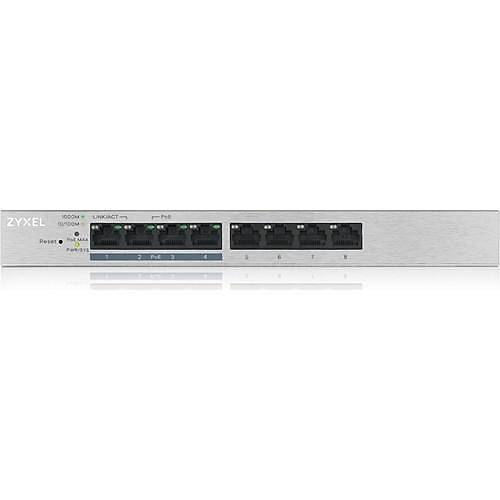 Tp-Lnk 8Port 4Port Poe Gs1200-8Hp Gigabit Ynetilebilir Switch 60W Desktop