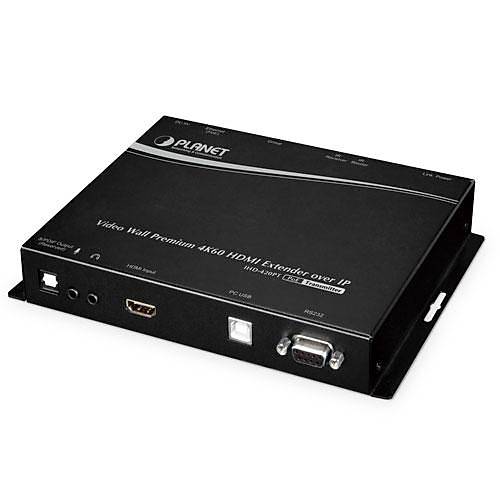 Planet PL-IHD-420PT Video Duvar 4K/60 HDMI ve USB üzerinden IP Vericisi PoE ile