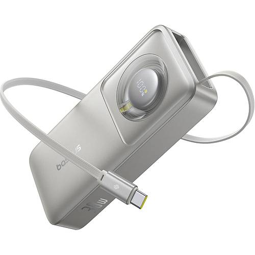 BASEUS FREE2PULL 30W 10.000MAH POWERBANK - GREY