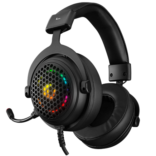 Rampage Majesty Siyah Rgb Led 7.1 Surround Sound System Gaming Mikrofonlu Oyuncu Kulakl