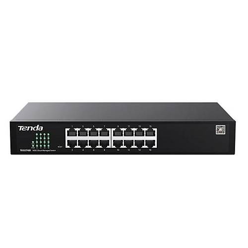 TENDA 16port TEG2216D GIGABIT Cloud Y�netilebilir Switch